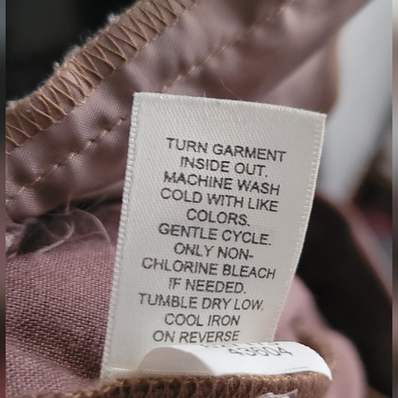 J. Jill Soft Brown A-Line Corduroy Skirt - Picture 8 of 9